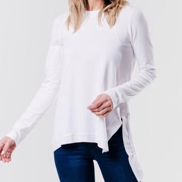 SOUTHCOTT To The Point Asymmetrical Long Sleeve Shirt NWT Size 3 - Picture 2 of 13